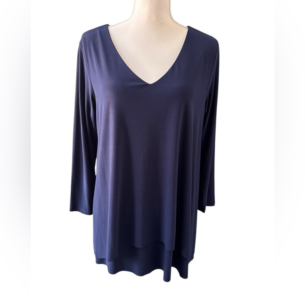 Last Tango navy blue tunic size XL